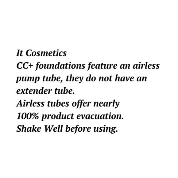 It Cosmetics CC+ Cream Full-Coverage Foundation/SPF 50+ Full Size 32ml M… - Picture 6 of 8